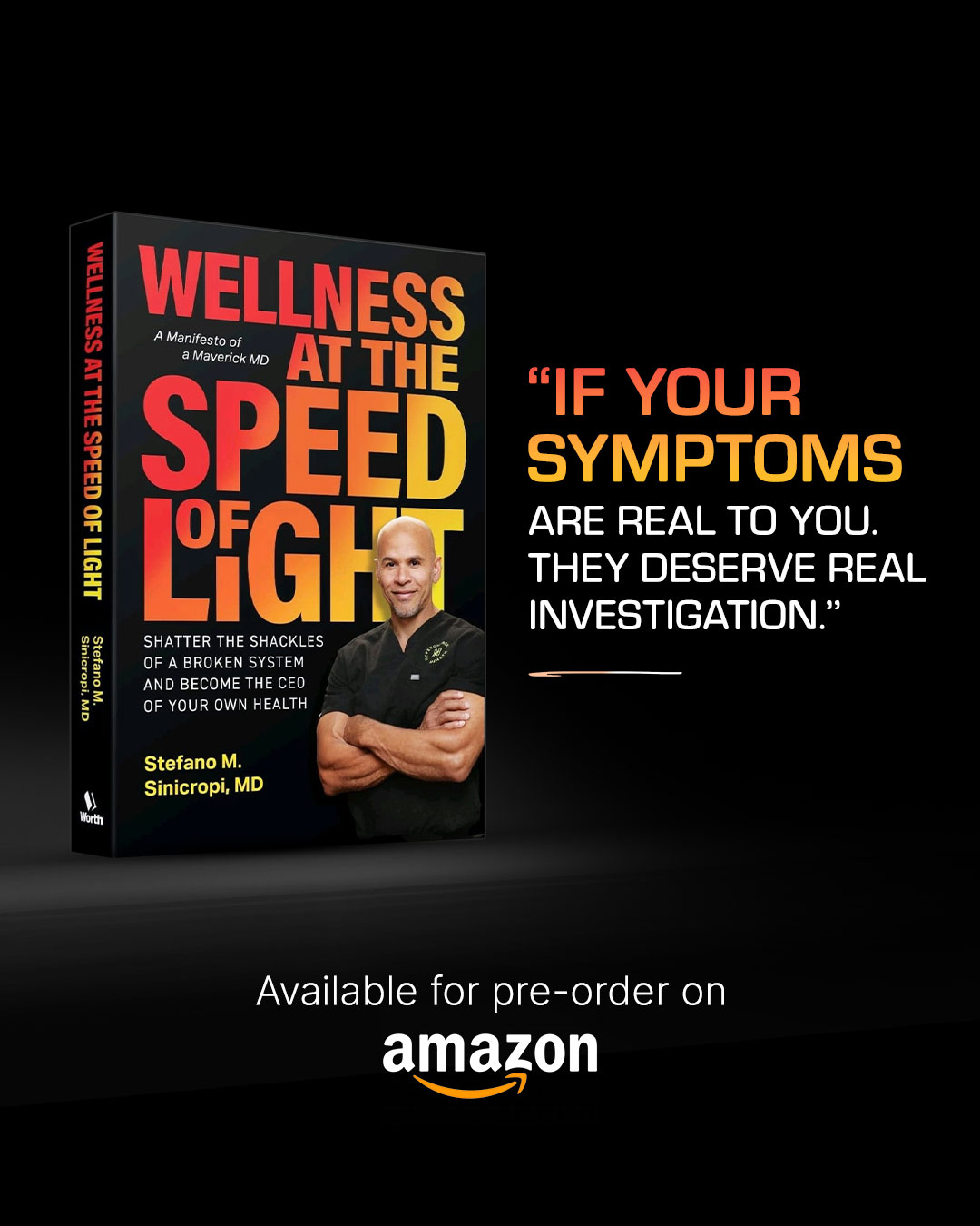 Wellness at the speed of light book graphic